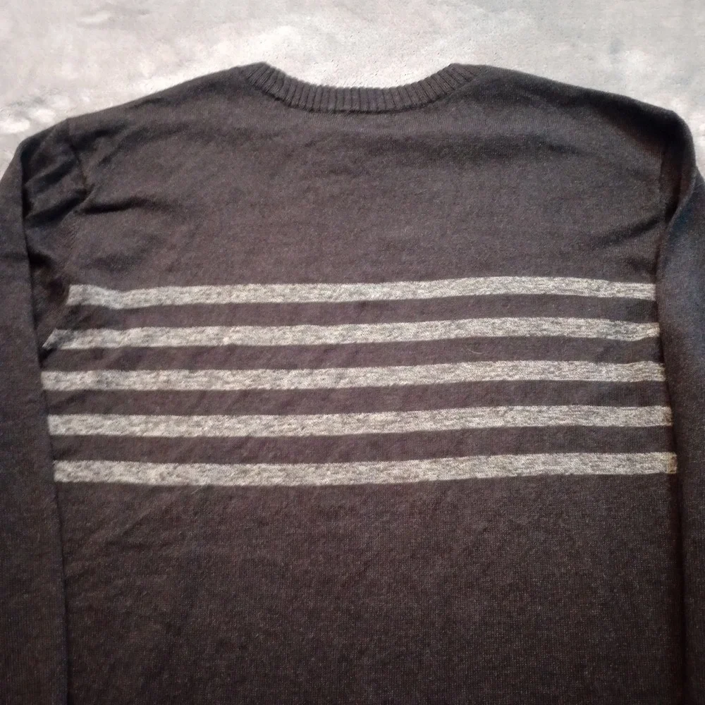 Smartwool Sparwood Crew Neck Pullover Sweater Charcoal Gray K Mens Size L‎ Large